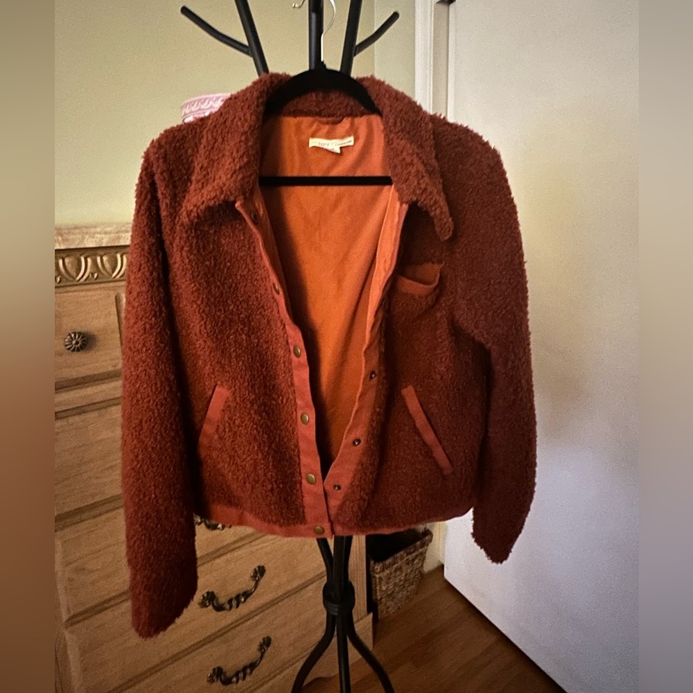 Basin+Range Women's Rust Sherpa Jacket